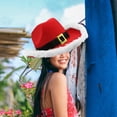 thumbnail image 3 of Cowboy Cowgirl Hat with Light Merry Christmas Party Accessory Outdoor Adult Jinwen Sombrero de vaquero, 3 of 8