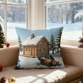 thumbnail image 4 of 35 In Christmas Tree Skirt With Delicate Print Christmas Tree Bottom Decoration, 4 of 7