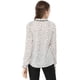 thumbnail image 5 of Blusa Allegra K con cuello con volantes y lazo Lunares blancos XS, 5 of 6
