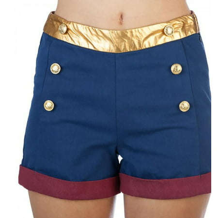 Wonder Woman High Waisted Shorts