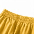 thumbnail image 4 of Wlynlyn Kids Jogger Pants Elastic Waist Cuffed Ankle Casual Soft Lightweight Trousers Multi Colors(12-13 Years,Yellow), 4 of 7