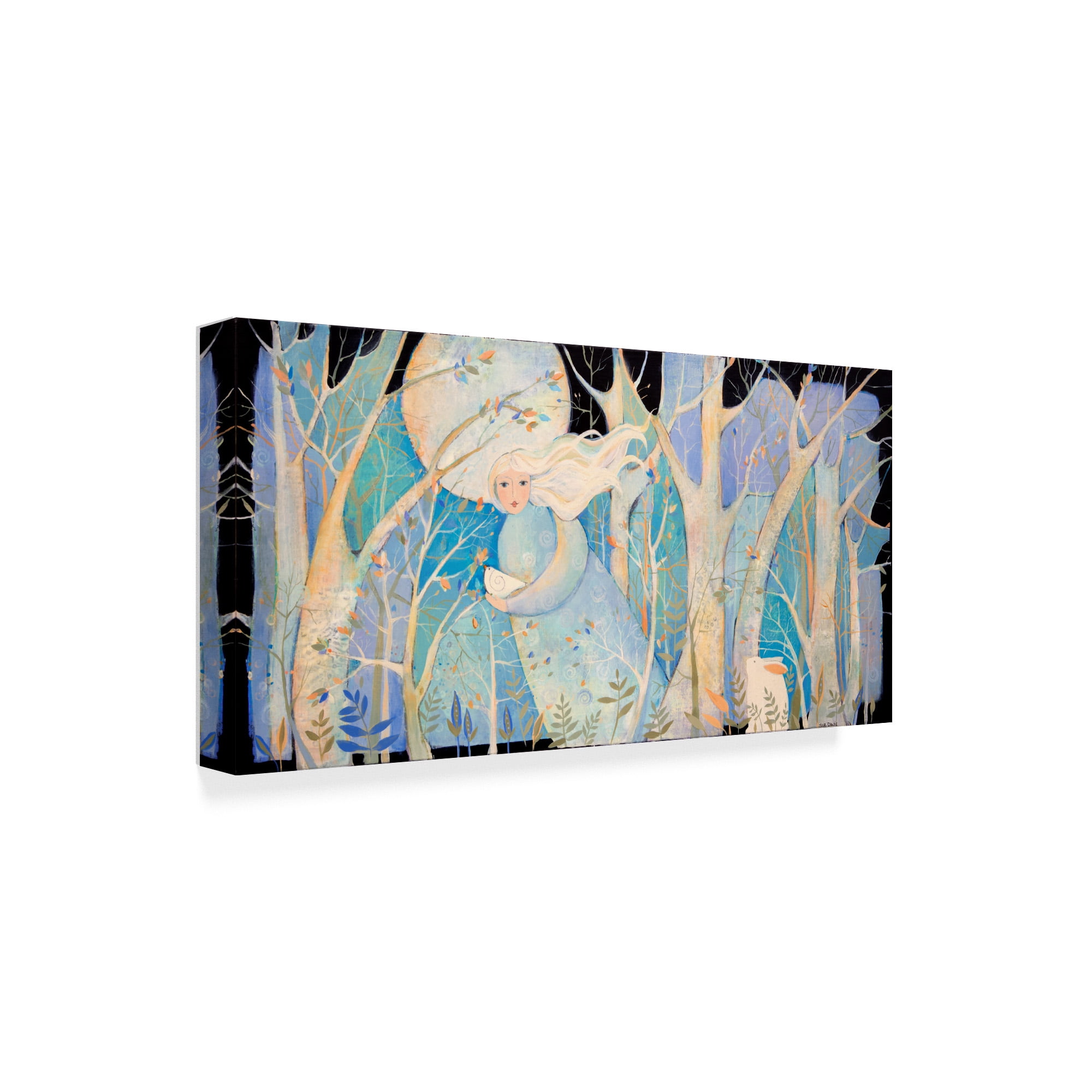 Trademark Fine Art 'The Journey Abstract Modern' Canvas Art by Sue Davis