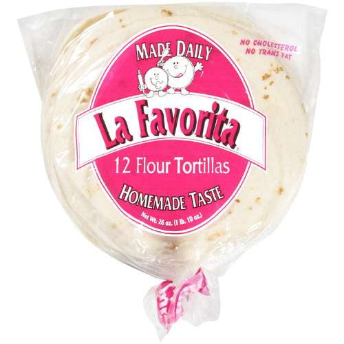 La Favorita Flour Homemade Taste Tortillas, 12 Ct