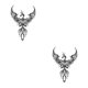 thumbnail image 1 of Colgante de Pared de Metal Phoenix Cateissary 40 cm 2piezas, 1 of 1