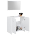 thumbnail image 6 of vidaXL Bathroom Furniture Set 3 Pieces Engineered Wood Cabinet Multi Colors, 6 of 41