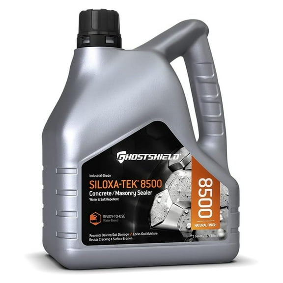 Siloxa-Tek 8500 Ready to Use - 1 Gallon Penetrating Concrete Sealer, Water and Salt