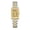 Golden Steel with Gold Surface, variant on Fashion Watch for Women Square Leather Strap Women's Ins Style Korean Business Quartz Watch Trendy Women's Wristwatch Unique Creative Design