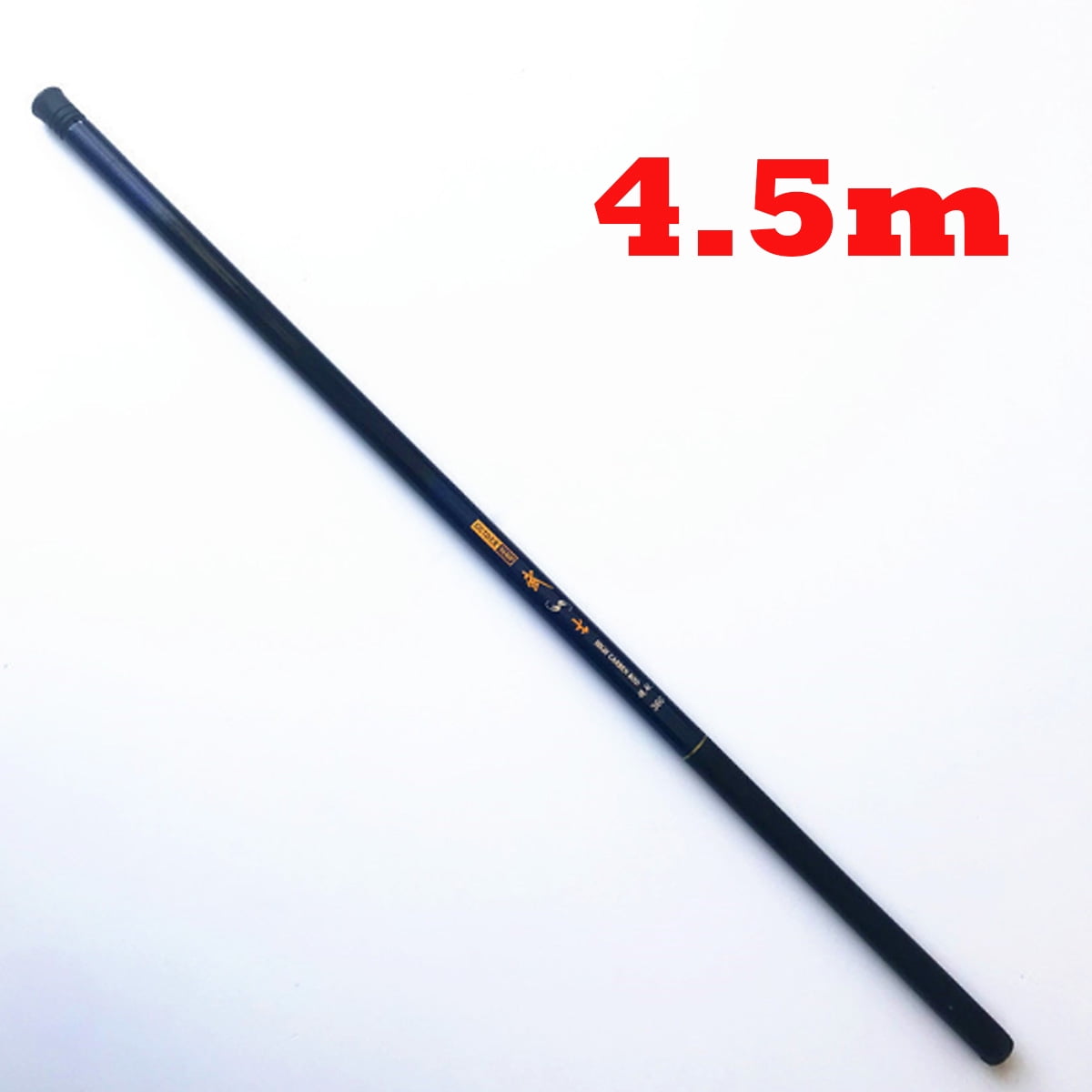 2.7M 7.2M Glass Fiber Spinning Hand Fishing Rod Telescopic Stream Pole UK 