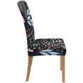 thumbnail image 3 of RYLABLUE Paisley Pattern Stretch Chair Cover Protector Seat Slipcover for Dining Room Hotel Wedding Party Set of 6, 3 of 5