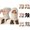 Beige, variant on Women Plush Knit Hat Scarf Mask - Integrated Beanie Neck Warmer Face Cover, All-in-One Warm Stocking Stuffers, For Outdoor Sports Winter Activities