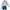 Blue, variant on ICHUANYI Womens Fashion Crew Neck Batwing Knit Pullover Sweaters Plaid Long Sleeve Oversized Loose Fit Fall Winter Sweater Tops