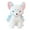 Sky Blue, variant on Lifelike Nine-Tailed Fox Stuffed Animals Toy Realistic Red Fox Plush Toy Cute Kyuubi Kitsune Plushie Dolls Gifts for Kids(Sky Blue)