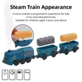 thumbnail image 3 of Set Battery Operated  Simple To Operate Simulation Electric Steam Locomotive  Set Toy for Boys Girls, 3 of 7