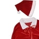 thumbnail image 4 of Capa de Navidad Bolas de felpa con cordones Mantón con sombrero Capa Rojo Vestido de lujo Adulto para Carnaval Vacaciones Navidad, 4 of 4