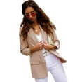 thumbnail image 1 of Vedolay Womens Tops Blazer for Women Double Open Front Casual Jacket Suit with Pocket,A XL, 1 of 3