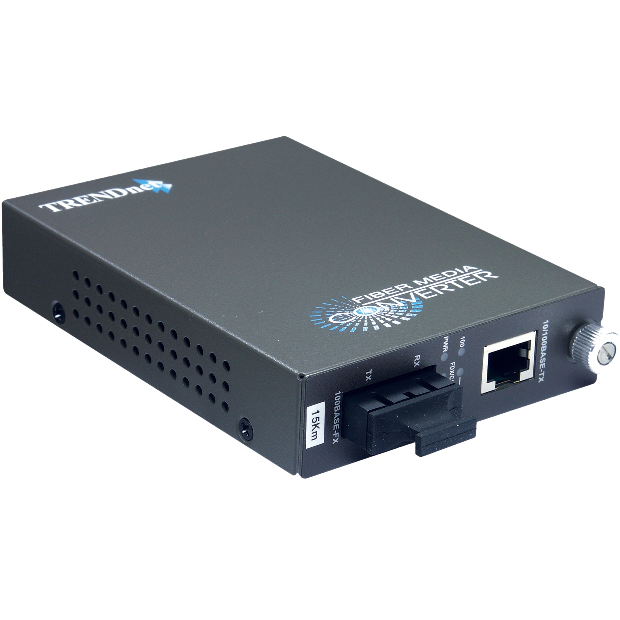 10/100BaseTX to 100BaseFX Single Mode Fiber Converter (15KM