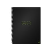 Rocketbook Core Smart Reusable Notebook - Black, 8.5 x 11, Lined