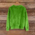 thumbnail image 6 of Women's Cardigan Long Sleeve Lightweight Fun Christmas Print Jacket, A Casual and Button-Up Top for Holiday Season,Dark Green,2XL, 6 of 6
