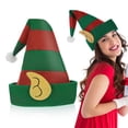 thumbnail image 5 of CIMAXIC Adults Holiday Headwear Santa Hat Multi Non-woven Fabrics 1Pack For Family Gatherings, 5 of 8