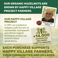 thumbnail image 2 of Happy Village Organic Roasted Hazelnuts, 16 oz Resealable pack, Unsalted Turkish Filberts, Kosher, Non-GMO, Gluten Free Organic Filbert Nuts, 2 of 6