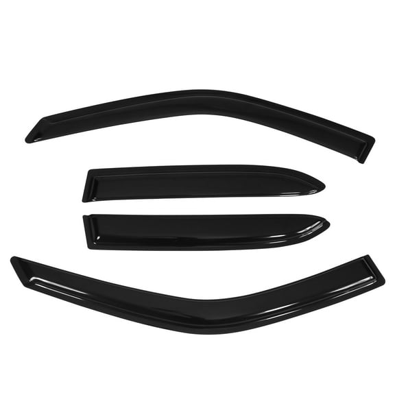 Ikon Motorsports Window Visor Vent Shade Fits 98-02 Toyota Corolla 4Pc Set Arylic