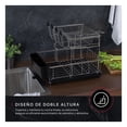 thumbnail image 2 of Escurridor de Platos de Acero Inoxidable Cookify Dos Niveles, 2 of 6