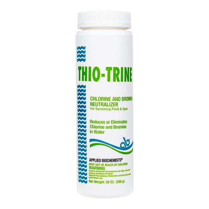 Lonza Applied Biochemists Thio-Trine Chlorine & Bromine Neutralizer for Swimming Pools, 20 oz