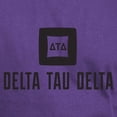 thumbnail image 3 of CafePress - Delta Tau Delta Black Stacked Signature T Shirt - Men's Classic Graphic Cotton T-Shirt, 3 of 4