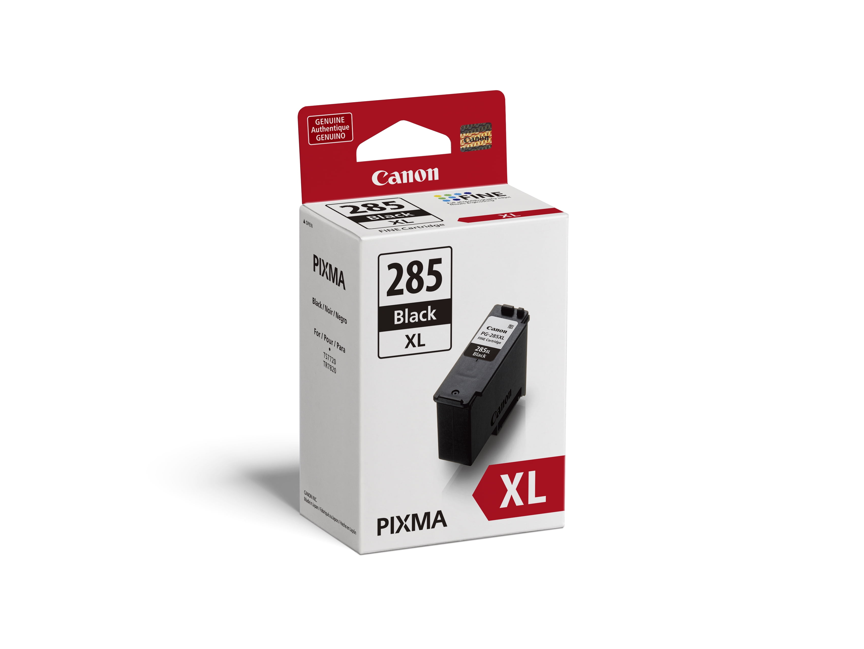 Canon, Genuine Ink Cartridge, PG-285 XL Black, for PIXMA TS7720