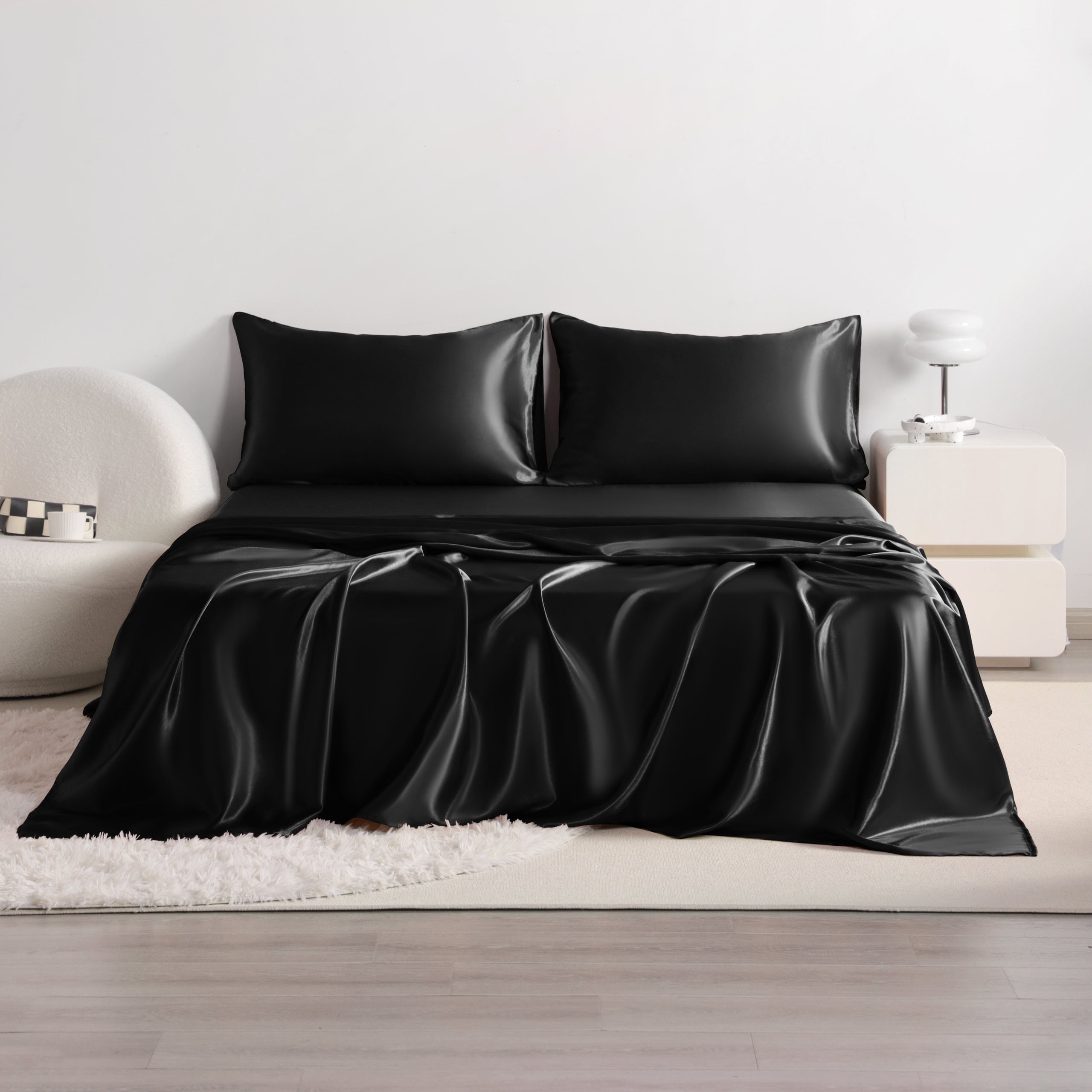Deluxe Hotel 300 TC 100% Cotton, Luxury Dobby Stripe Bed Sheets