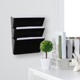 thumbnail image 1 of Soporte para periódicos y revistas montado en la pared Baoblaze organizador de oficina 31,5 cm x 33 cm, 1 of 8