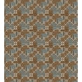 thumbnail image 3 of Ambesonne Abstract Duvet Cover Sets, Autumn Tones Chaotic Style, 2-Queen, Cocoa Slate Blue, 3 of 3