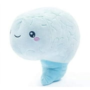 nerdbugs Brain Plush Organ- Love on the Brain- Brain Plush Organ Toy/ Get well gift/ Health education toy/ Neuroscience or Neurology plush toy organ gift/ Surgeon gift