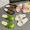 thumbnail image 4 of Pantuflas de verano para mujer, pantuflas de media pantuflas para niños, anticolisión, antideslizantes, de fondo suave, sandalias de moda para estudiantes, 4 of 6
