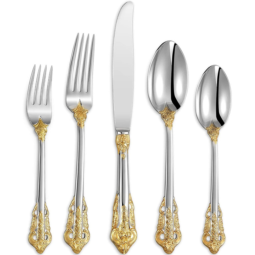 Luxury 20 Pieces 18/10 Stainless Steel Flatware Set, Service For 4