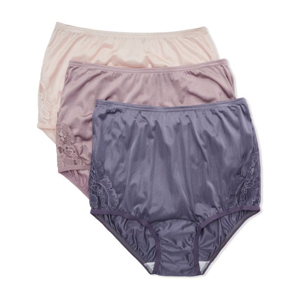 Women's Vanity Fair 13011 Perfectly Yours Lace Nouveau Brief Panty - 3