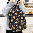 thumbnail image 4 of School Backpack for Teens Cute Capybara Print Backpack Large Capacity Laptop Bag Casual Commute Travel Daypack, 4 of 5