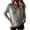 Gray -BT48, variant on Dwellite Sweaters for Women Knit Long Sleeve V Neck Lightweight Casual Tops Fall Fashion Clothing Business Casual Outfits Navy XL