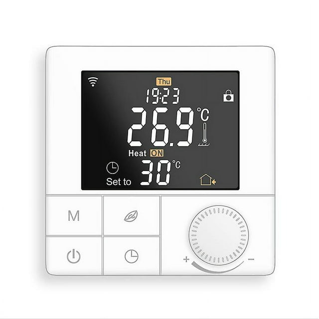 Wifi Thermostat For Electric Heaters And Underfloor Heating, Ac And Fans With Tuyasmart App