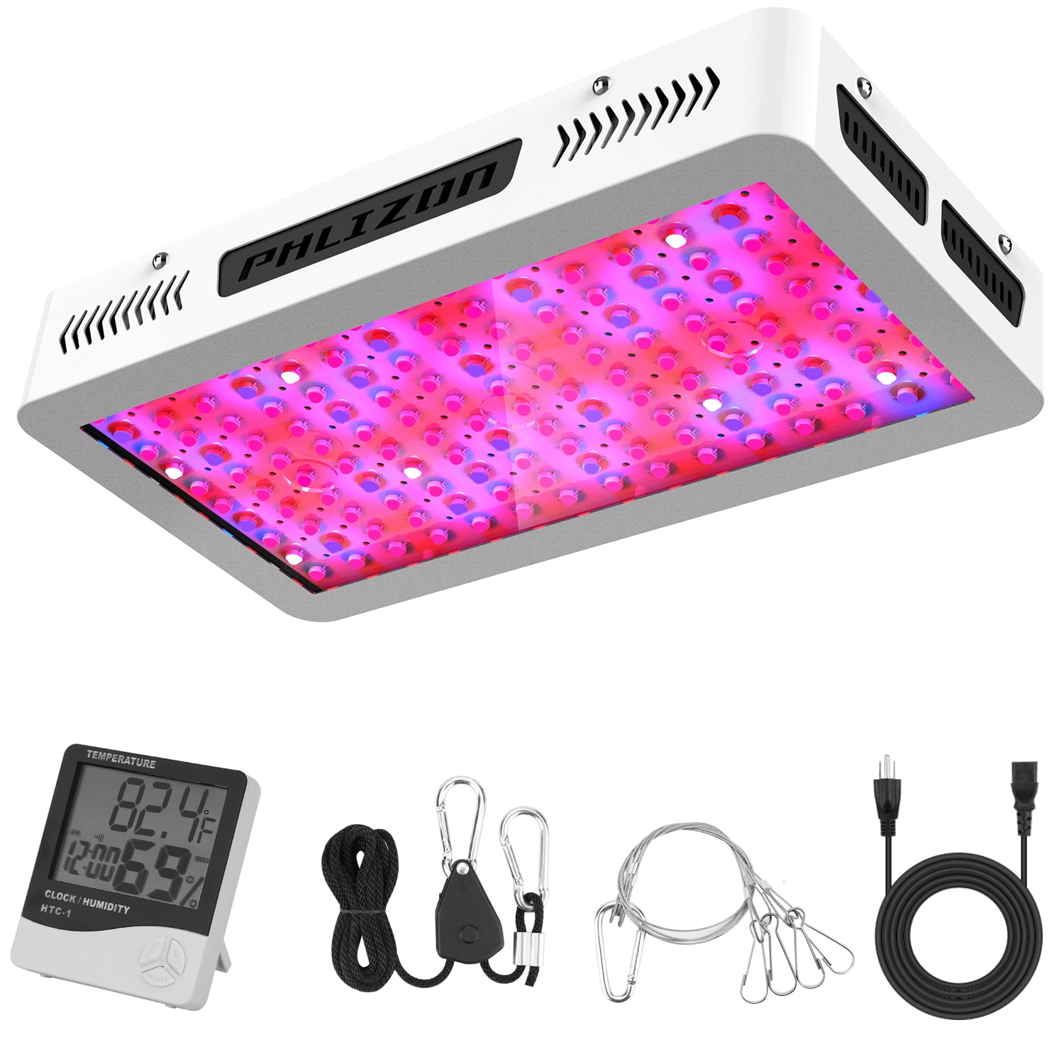 Veg and Bloom... VIPARSPECTRA Latest 600W LED Grow Light with Daisy Chain 