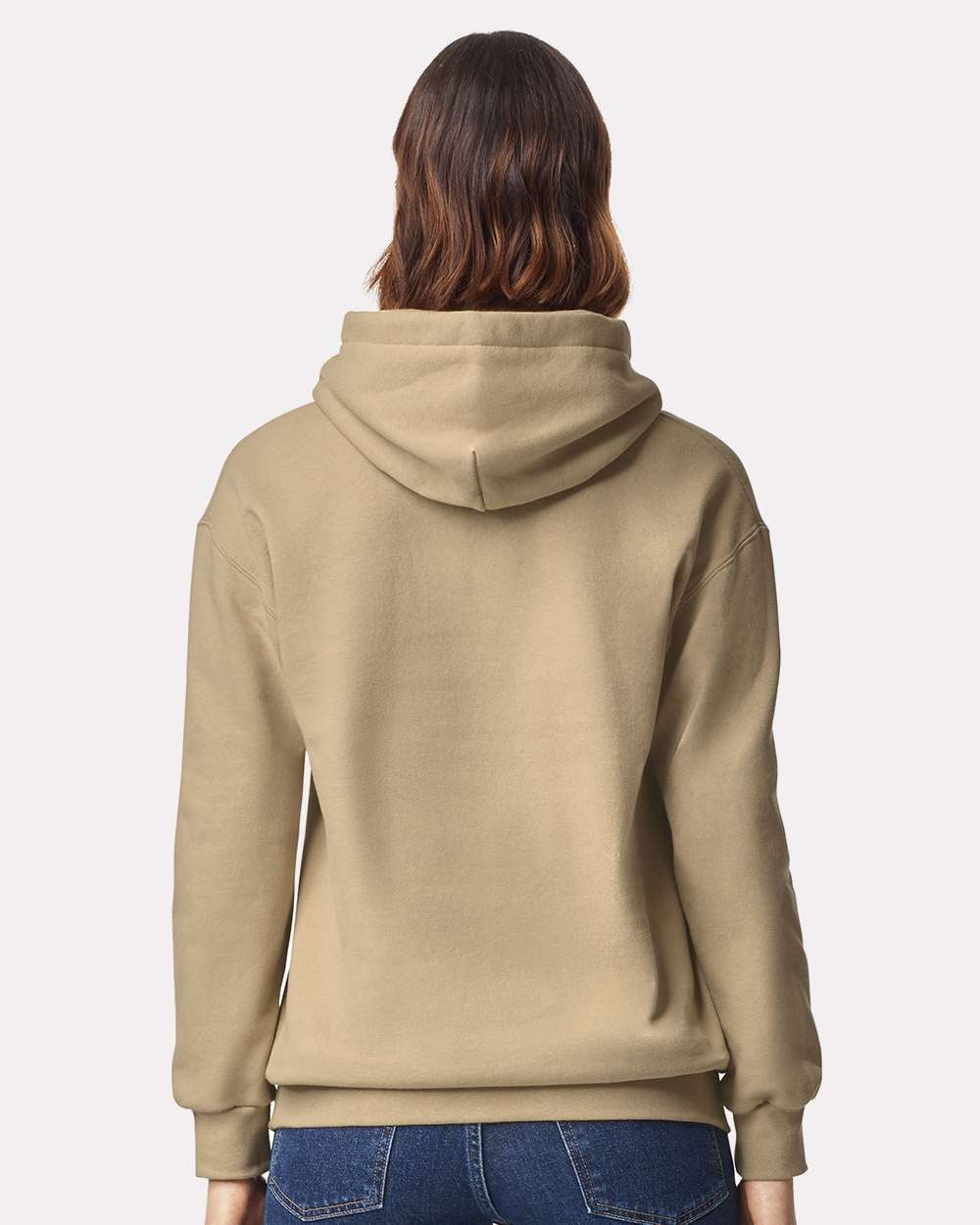 Gildan 19500 Hammer™ Maxweight Hooded Sweatshirt-TAN-S