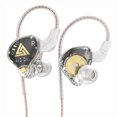 thumbnail image 2 of QKZ AKX Auriculares con micrófono en la oreja Auriculares Jack de 3,5 mm para juego (Negro) Hugtrwg Nuevos Originales, 2 of 9