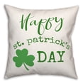 thumbnail image 2 of Creative Products Happy St Patricks Day 16 x 16 Spun Poly Pillow, 2 of 3
