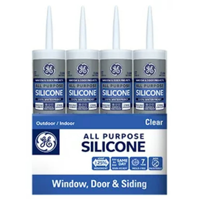 GE SILICONE 1-in T x 4-in W x 6-in L Clear Plastic Sheet in the  Polycarbonate & Acrylic Sheets department at