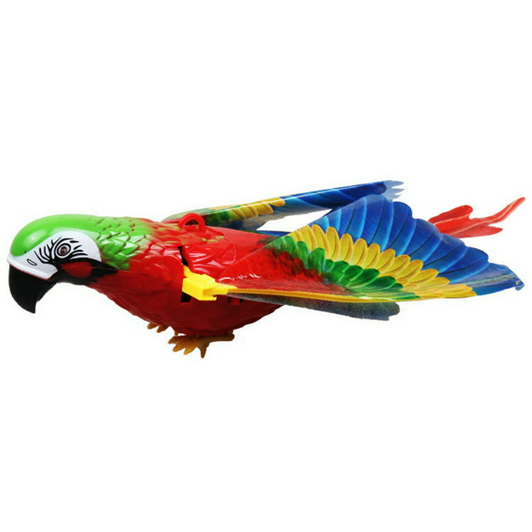 Dropship GARENT Flying Bird Cat Toy; Simulation Bird Interactive Cat Toy  For Indoor Cats; Interactive Electric Hanging Flying Bird Toy For Cats  Kitten Play Hunting Exercising Eliminating Boredom (Parrot) to Sell Online