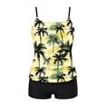 thumbnail image 6 of Brqkzdu Womens Tankini with Shorts 2 Piece Bathing Suits Solid Modest Swim Tops with Bikini Bottom Swimwear, 6 of 8