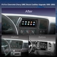 thumbnail image 2 of Actualización estéreo de pantalla táctil QLED para Chevy GMC Buick Cadillac, 2 of 6