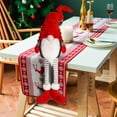 thumbnail image 1 of Adornos navideños, adornos navideños, regalos navideños, muñeca sin rostro de Navidad, adorno colgante de pierna, muñeca de pierna larga de bosque, decoración diaria para el hogar de ancianos, muñeca, 1 of 5