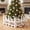 White_Base#288, variant on Christmas Tree Fence Partition, Foldable Splicing Guardrail for Courtyards, Flower Beds and Lawns
