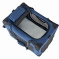 thumbnail image 5 of UPLLX 28" Collapsible Dog Crate with Wheels, 3-Door Rolling Pet Carrier, Foldable Travel Kennel, 5 of 7